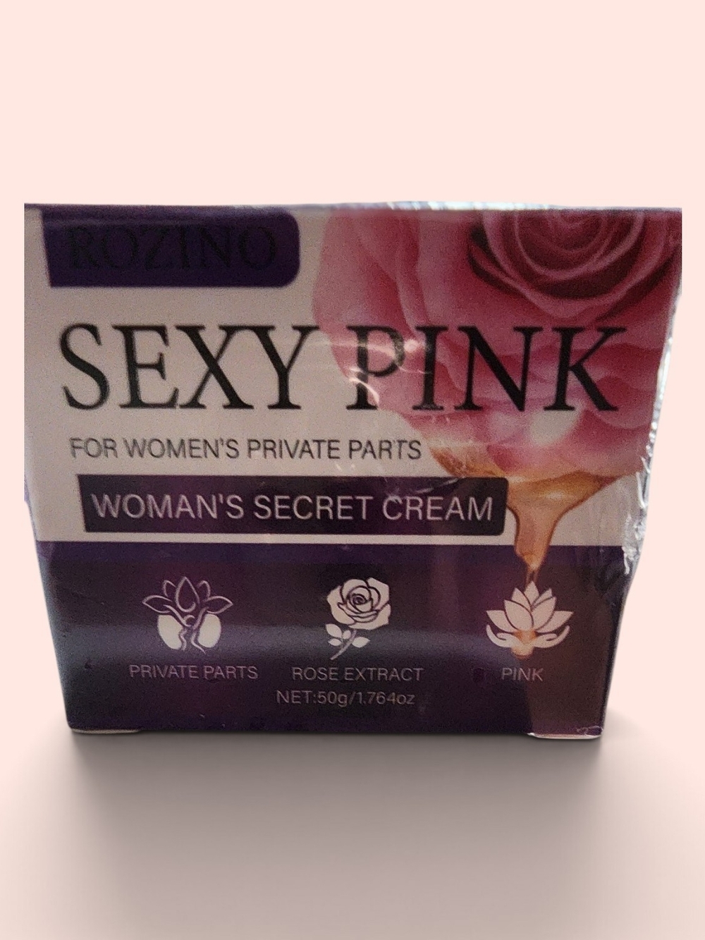 Sexy Pink Woman's Secret Cream - Pink Soothing Intimate Moisturizer